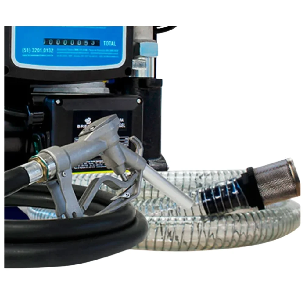 Kit Bomba Elétrica de Óleo Diesel 60 Litros por Minuto 220V - Bremen