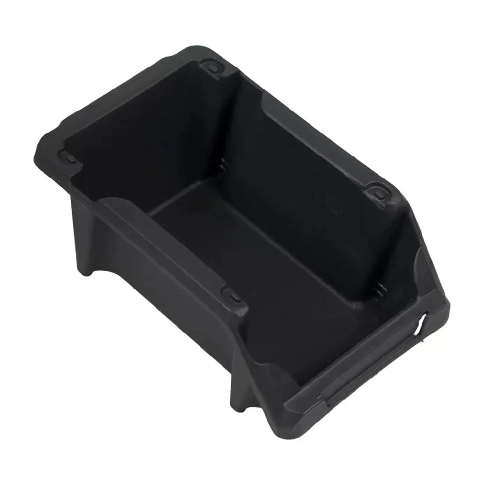 Kit Caixa Plastica Componentes 03 Preto 6 peças - Presto