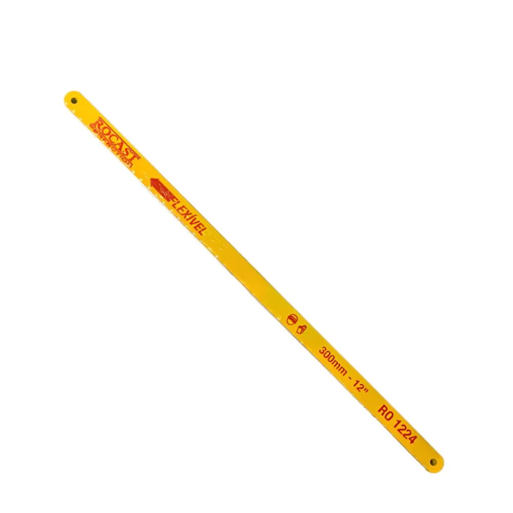 Lâmina de Serra Manual Aço Flexível 12" com 24 Dentes por polegada - Rocast
