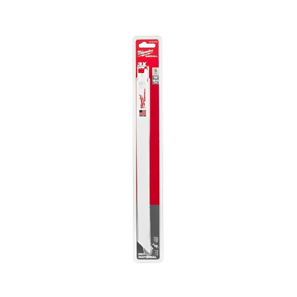 Lâmina de Serra Sabre 12" 5 Pçs - Milwaukee