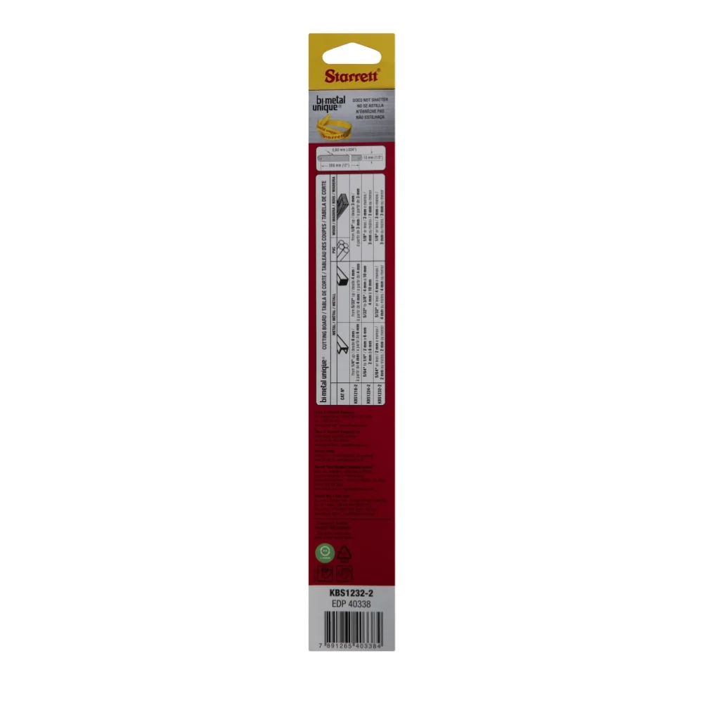 Lâmina Serra Manual 32 Dentes BS1232 com 2 Peças - Starrett