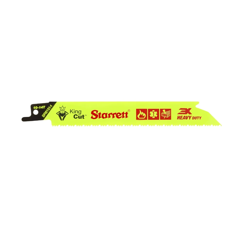 Lâmina Serra Sabre 6" 10 a 14 Dentes com 2 peças - Starrett