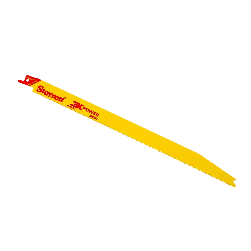 Lâmina Serra Sabre 12" 10 a 14 Dentes com 2 peças - Starrett