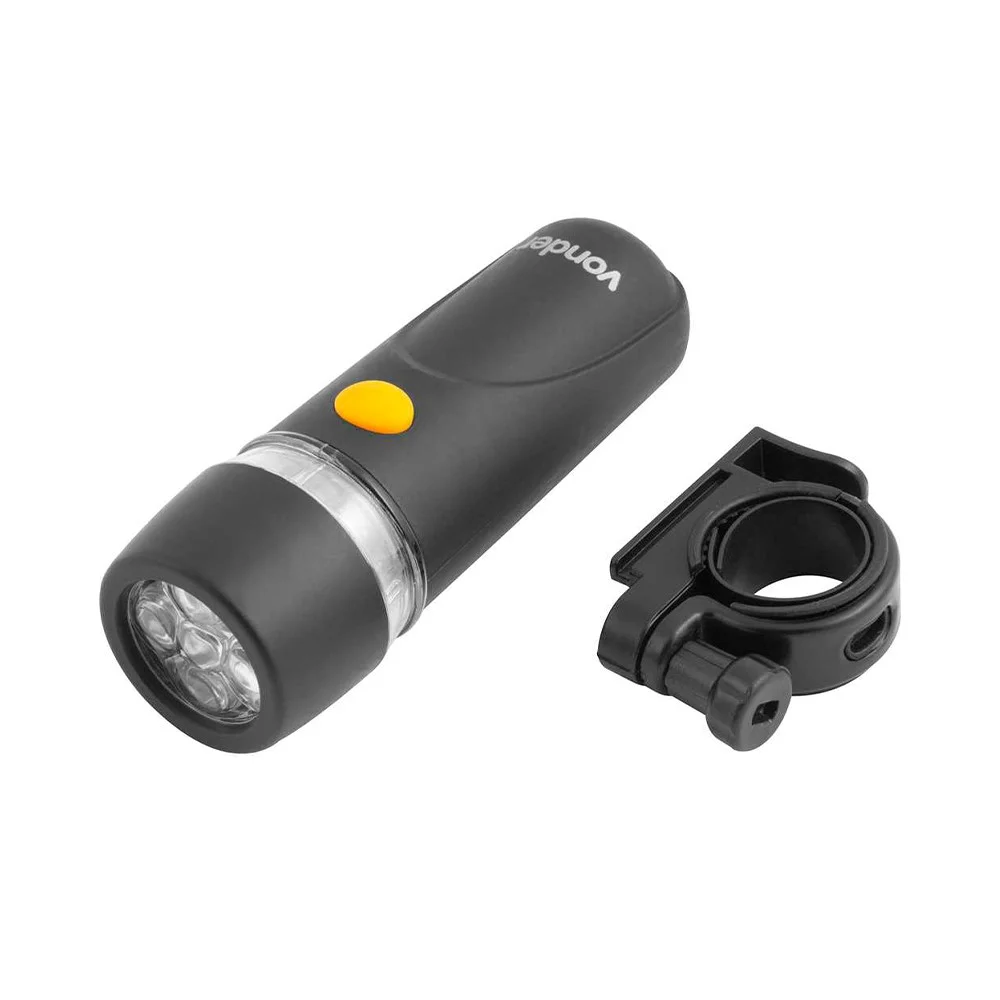 Lanterna para Bicicleta 5 Leds a Pilha - Vonder