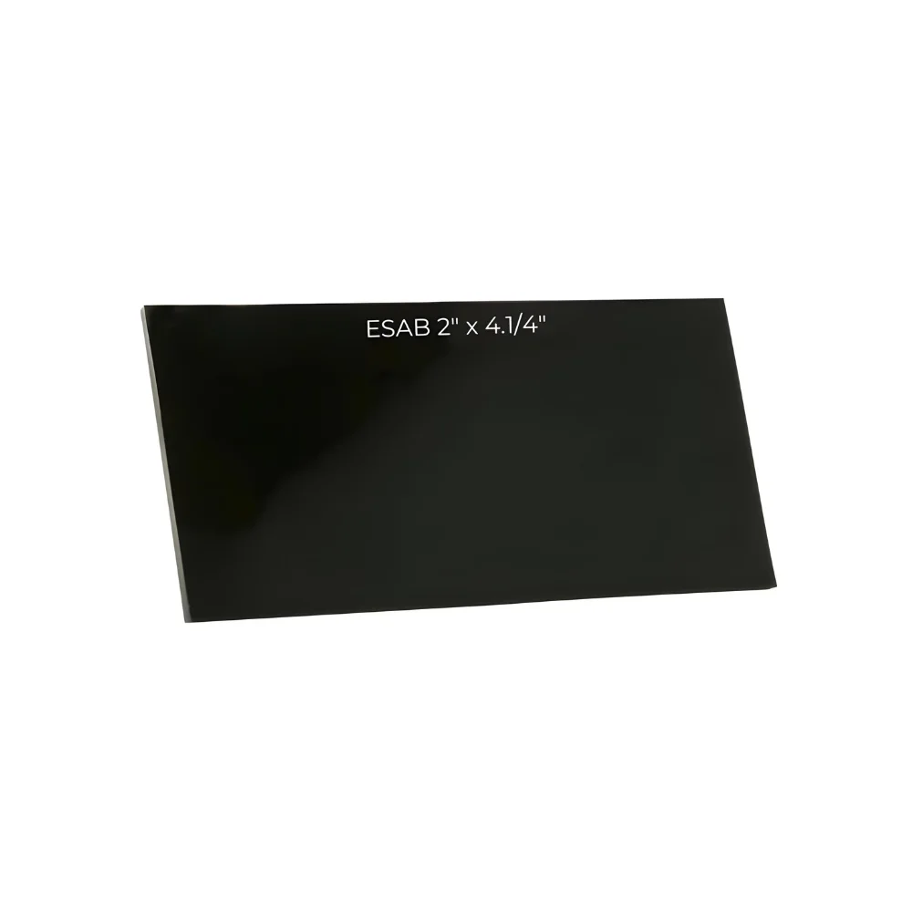 Lente Retangular Nr. 10 com Tamanho 2" x 4.1/4" - Esab