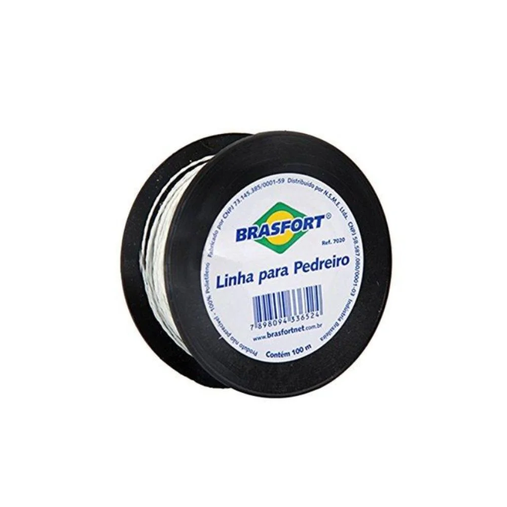 Linha de Pedreiro Lisa 100 Metros - Brasfort