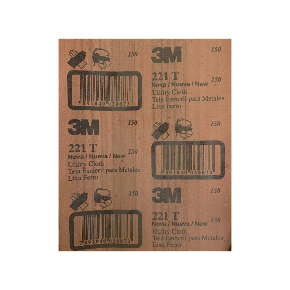 Lixa de Ferro G150 225 x 275 mm com 50 Peças - 3M
