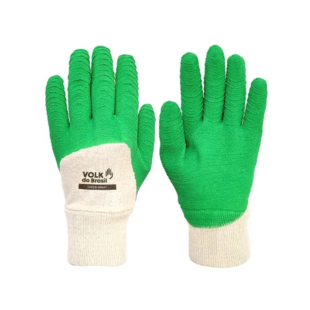 Luva de Nitrilon Verde Tamanho GG - Volk