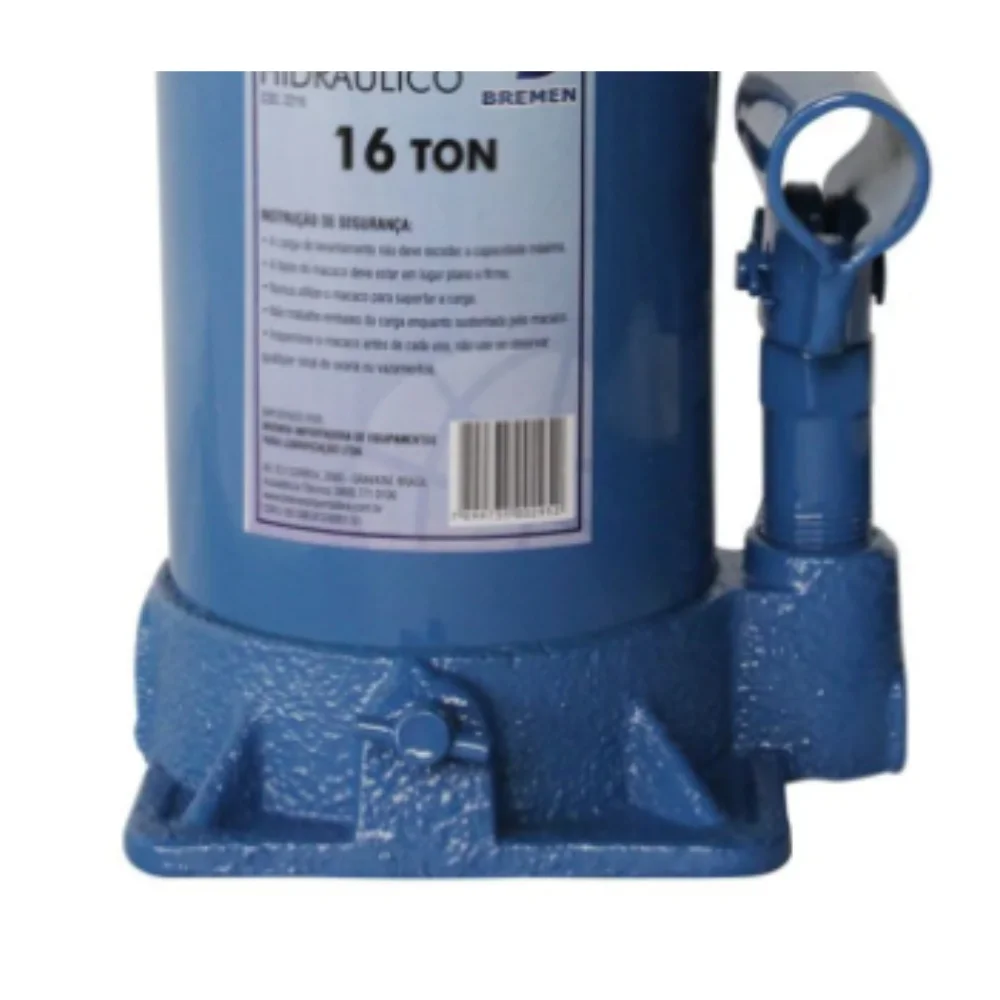 Macaco Hidráulico Garrafa 16 Toneladas - Bremen