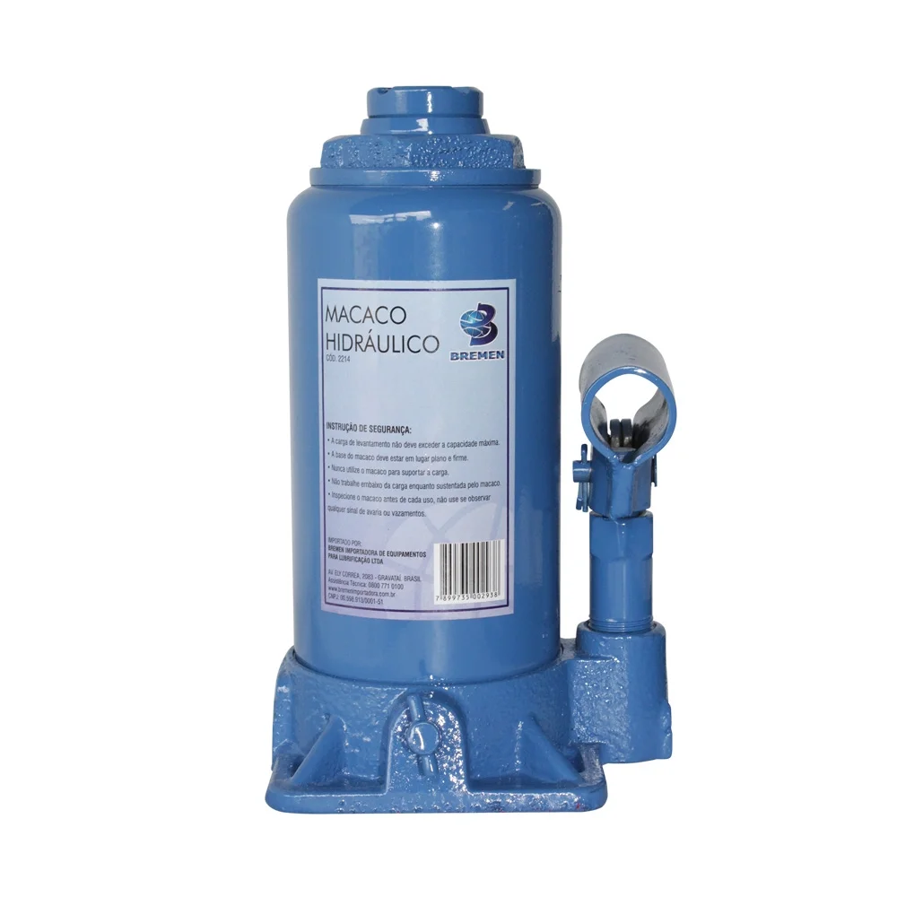 Macaco Hidráulico Tipo Garrafa de 10 Toneladas - Bremen