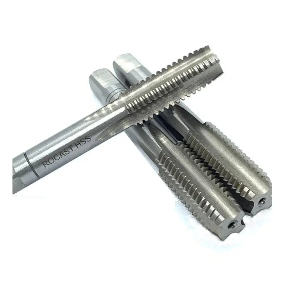 Macho Rosca 1/8" BSW Aço Rápido 40F com 3 Peças - Rocast