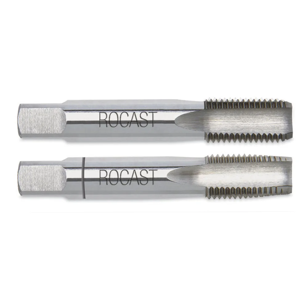 Macho Rosca 3/8" UNC Aço Rápido 16F com 2 Peças - Rocast