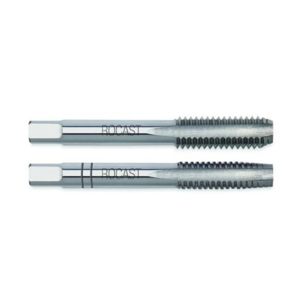 Macho Rosca Bsp 3/8" x 19 mm em Aço Rápido 2 peças - Rocast