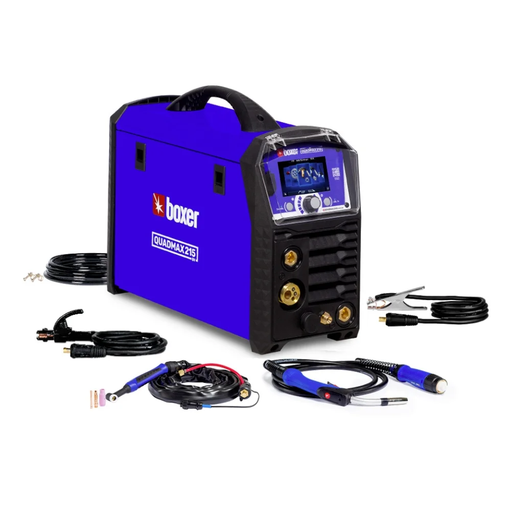 Maquina de Solda Mig Multiprocesso Quadmax 215BV 220V Boxer