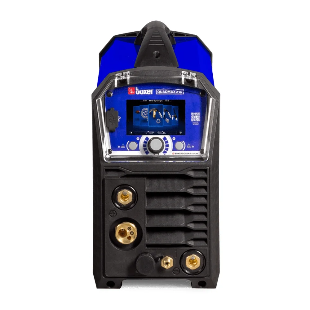 Maquina de Solda Mig Multiprocesso Quadmax 215BV 220V Boxer