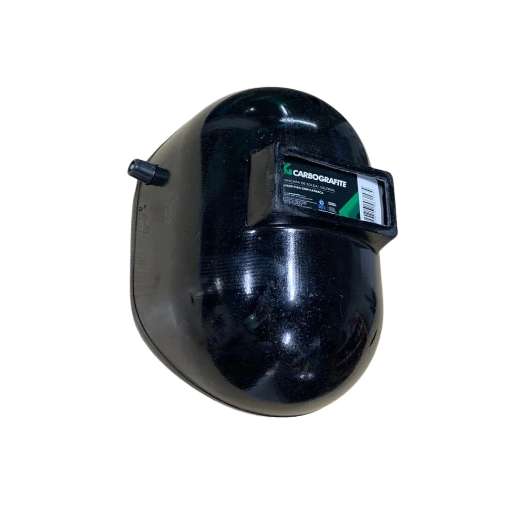 Máscara de Solda com Visor Fixo e Catraca - Carbografite