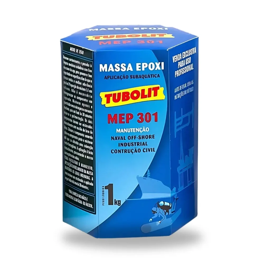 Massa Epoxi Mep 301 1Kg - Tubolit