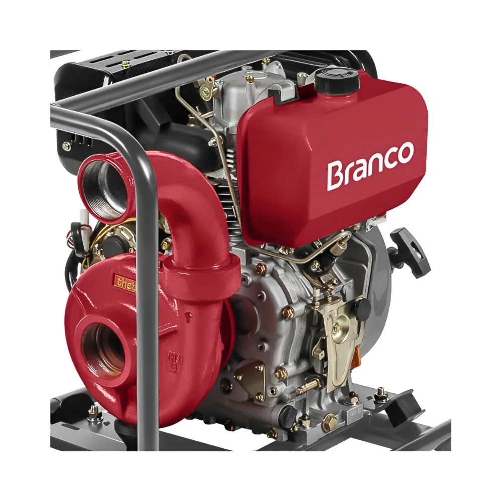 Motobomba à Diesel Centrífuga 10CV 2,1/2" BD815I - Branco