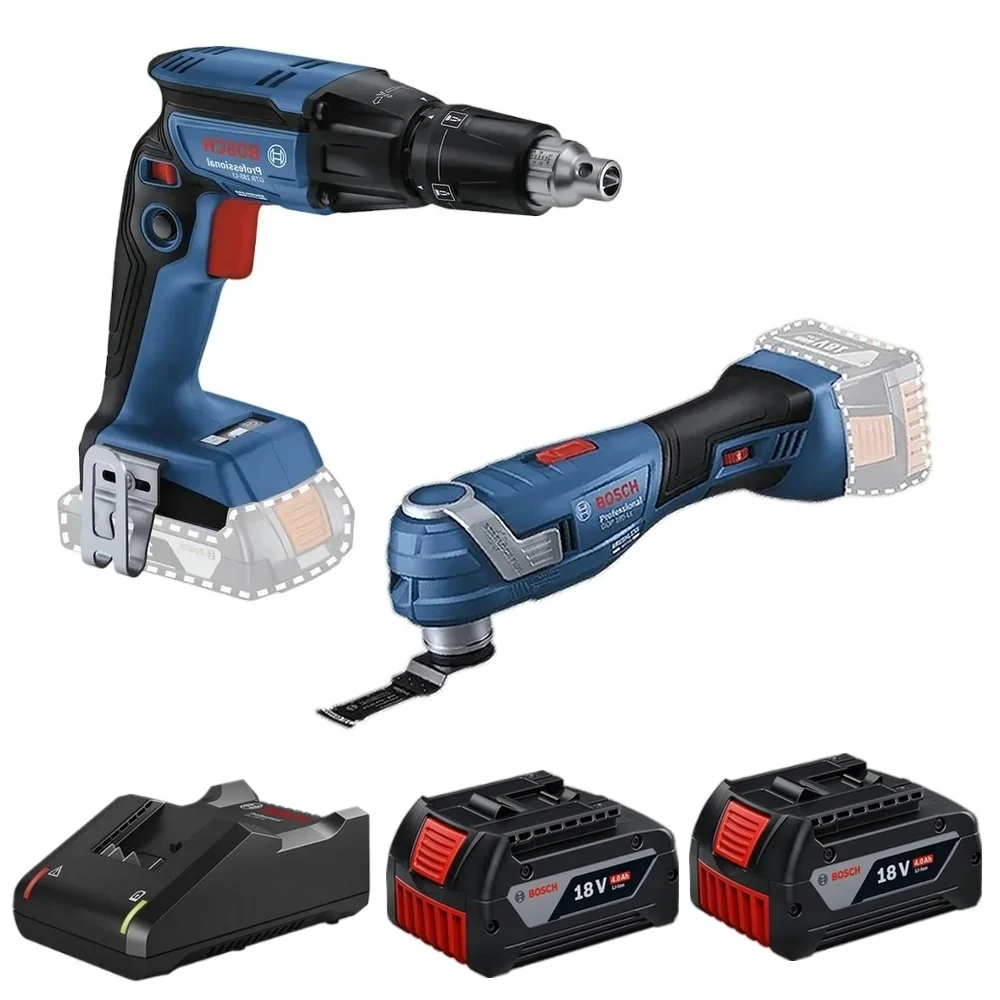 Multicortadora GOP185 e Parafusadeira GTB185 2Bat 18V 4Ah - Bosch