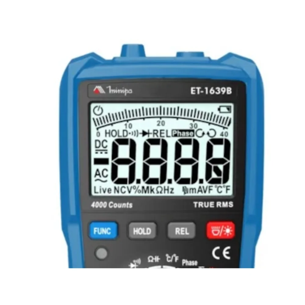 Multímetro Digital CAT IV ET-1639B - Minipa