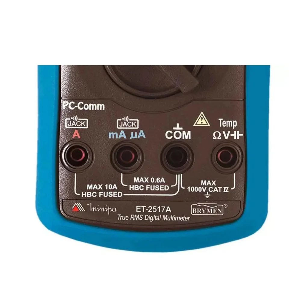 Multímetro Digital ET-2517A Contagens/Frequência - Minipa