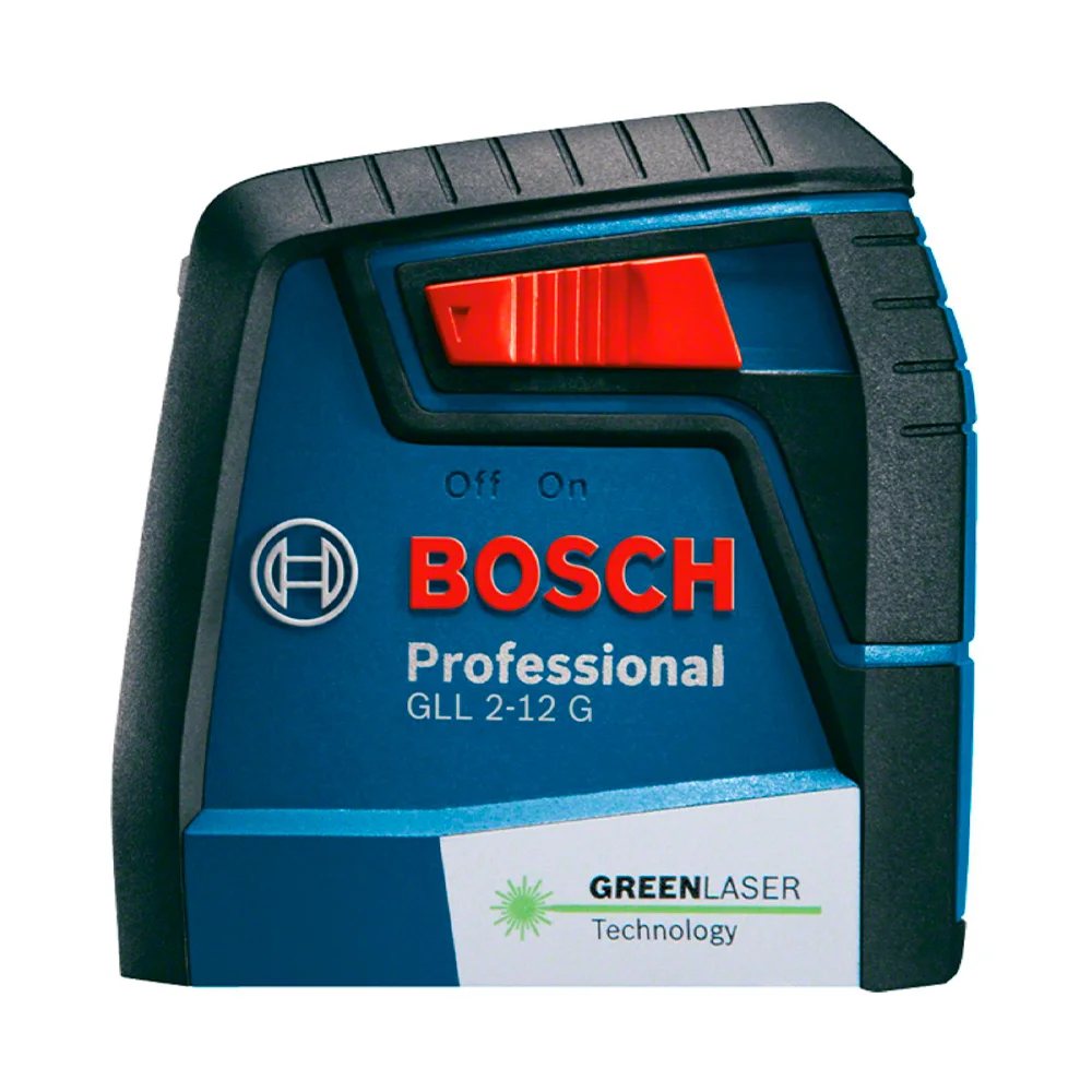Nivel a Laser Verde com 2 Linhas 12 metros GLL 2-12 G - Bosch