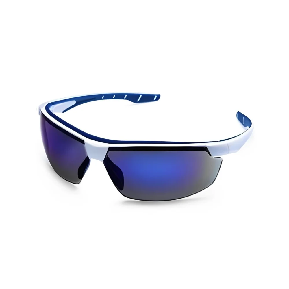 Óculos Neon Azul Espelhado - Steelflex