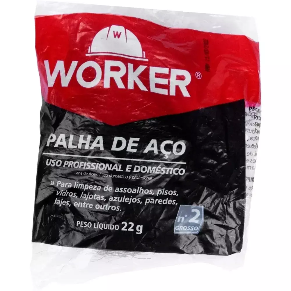 Palha de Aço Número 2 - Worker