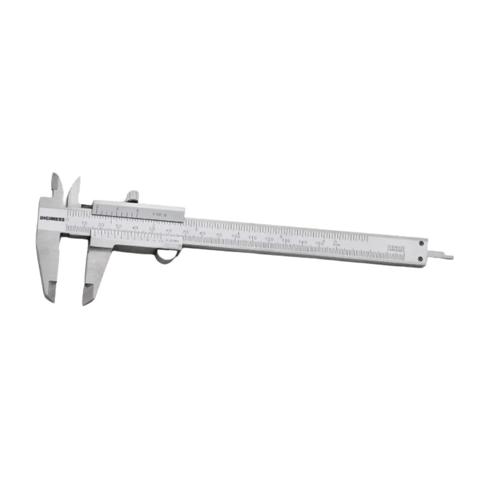 Páquimetro 150mm (6") 100.001A em Aço Inox - Digimess