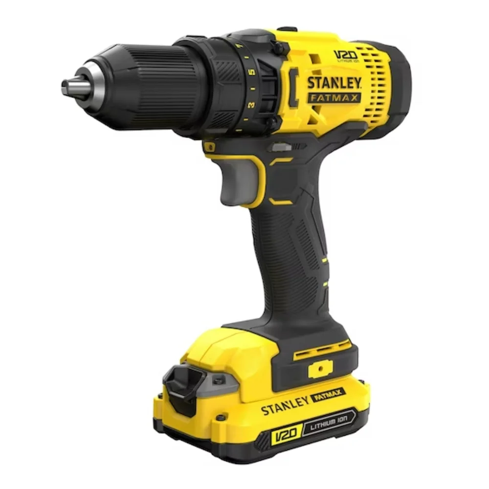 Parafusadeira à Bat 20V s/Impacto SCD700C2K-BR c/2 Bat - Stanley