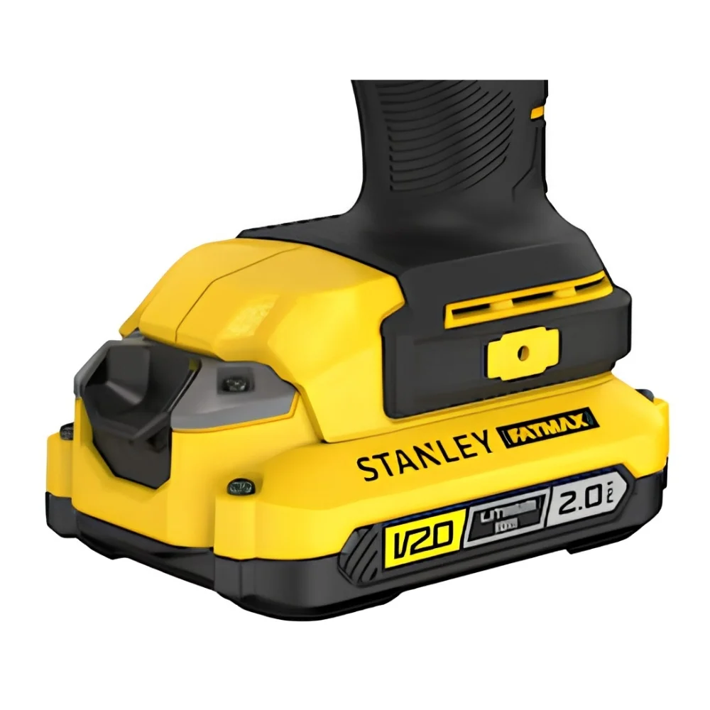 Parafusadeira à Bateria 20V Brushless 2Bat SCD712D2K-BR C/Impact - Stanley