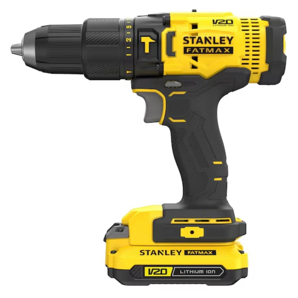 Parafusadeira à bateria 20V SCD711C1H-BR com 119 acessórios 1Bat - Stanley
