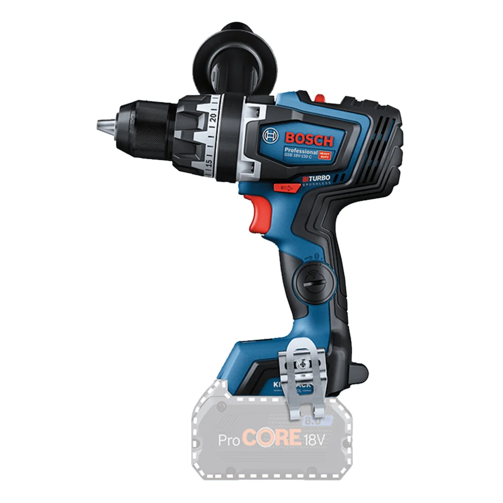 Parafusadeira Furadeira à bateria 18V GSB18V-150C Sem Bateria - Bosch