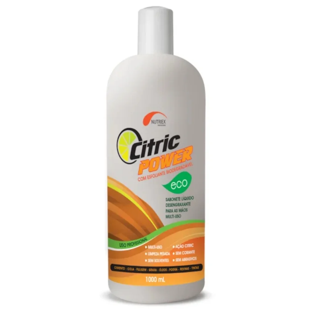 Pasta de Limpeza para mãos Desengraxante Citrus 1L - Nutriex
