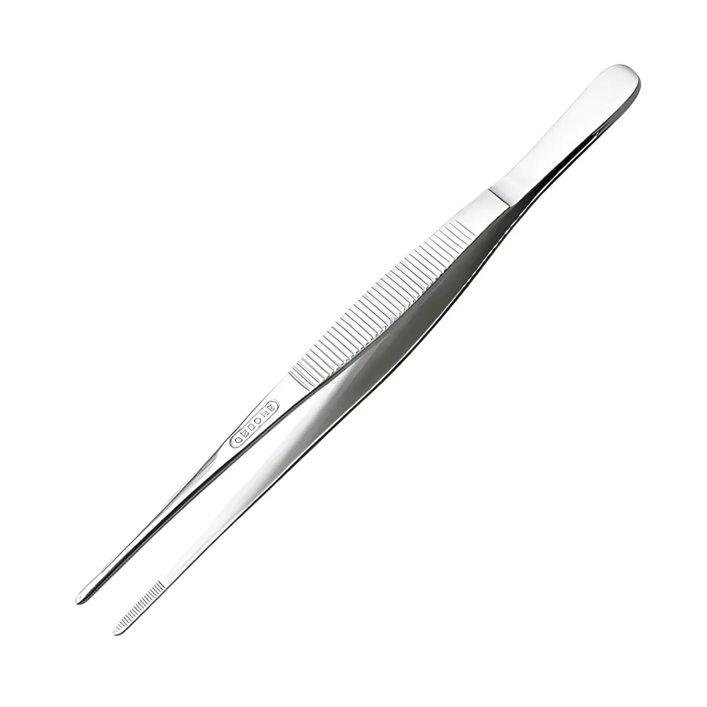 Pinça com Ponta Reta Serrilhada e Romba - Gedore