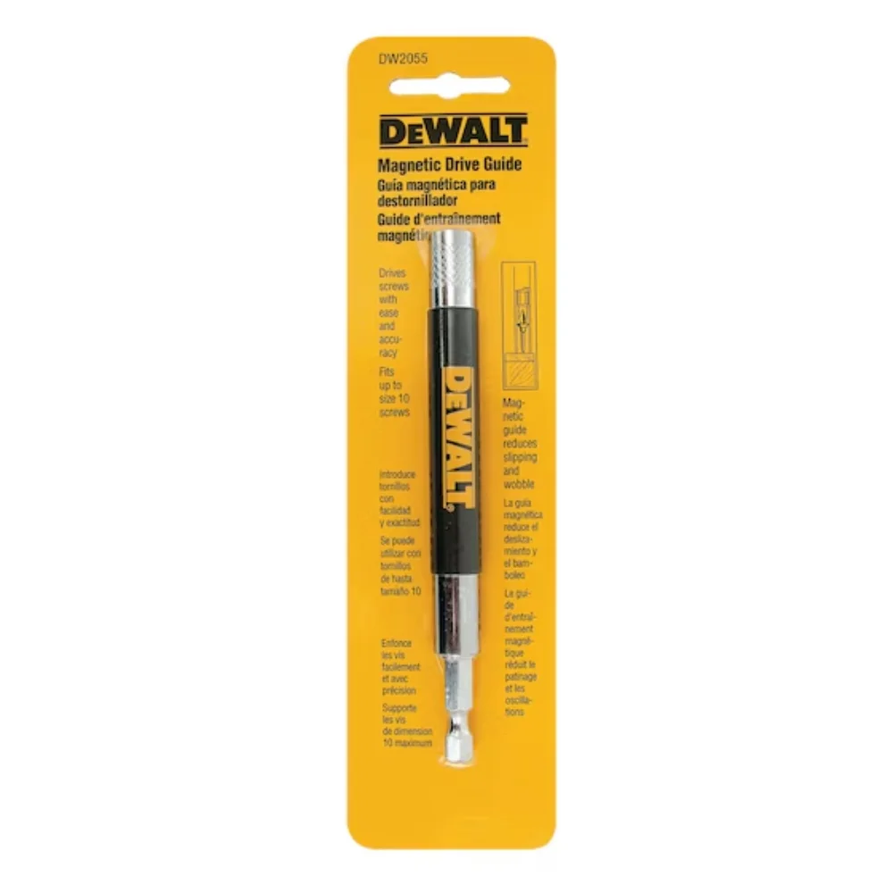 Porta Bits 150mm x 1/4" Magnético com Guia - Dewalt