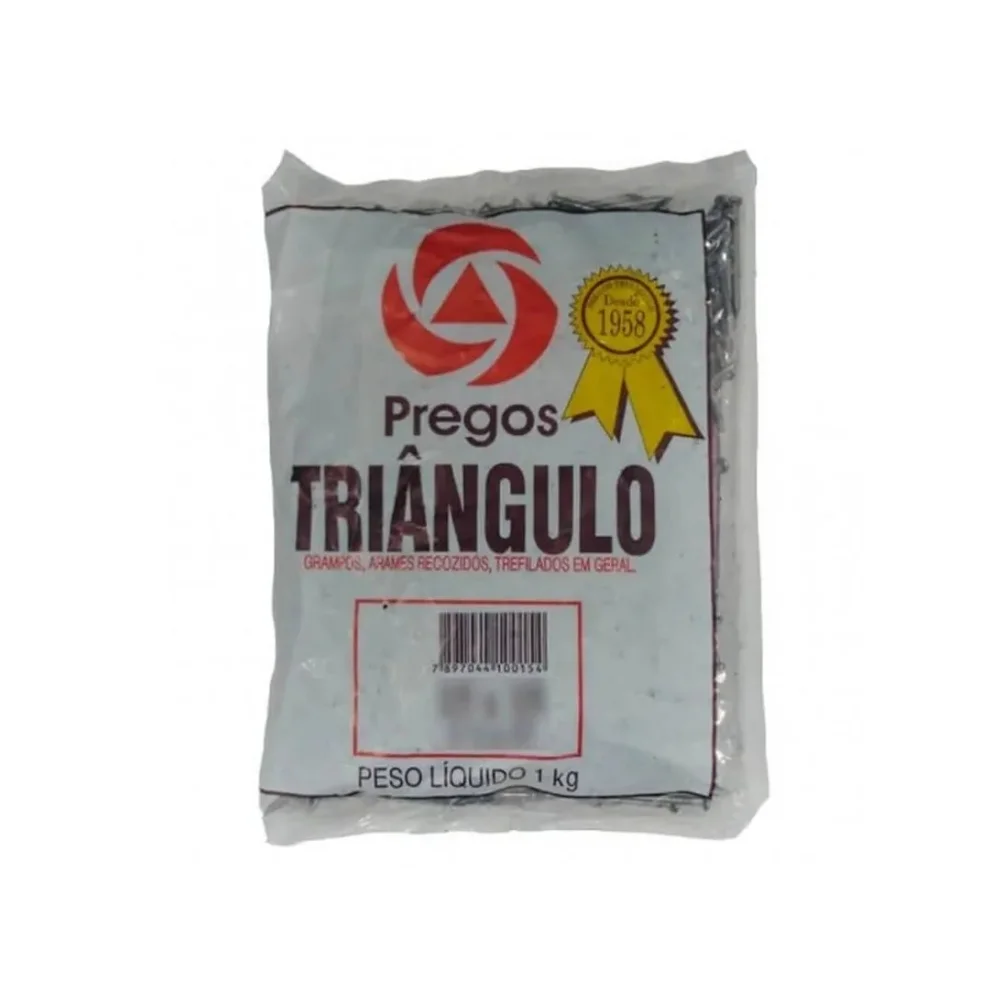 Prego com Cabeça Dupla 18 x 27mm - Triângulo