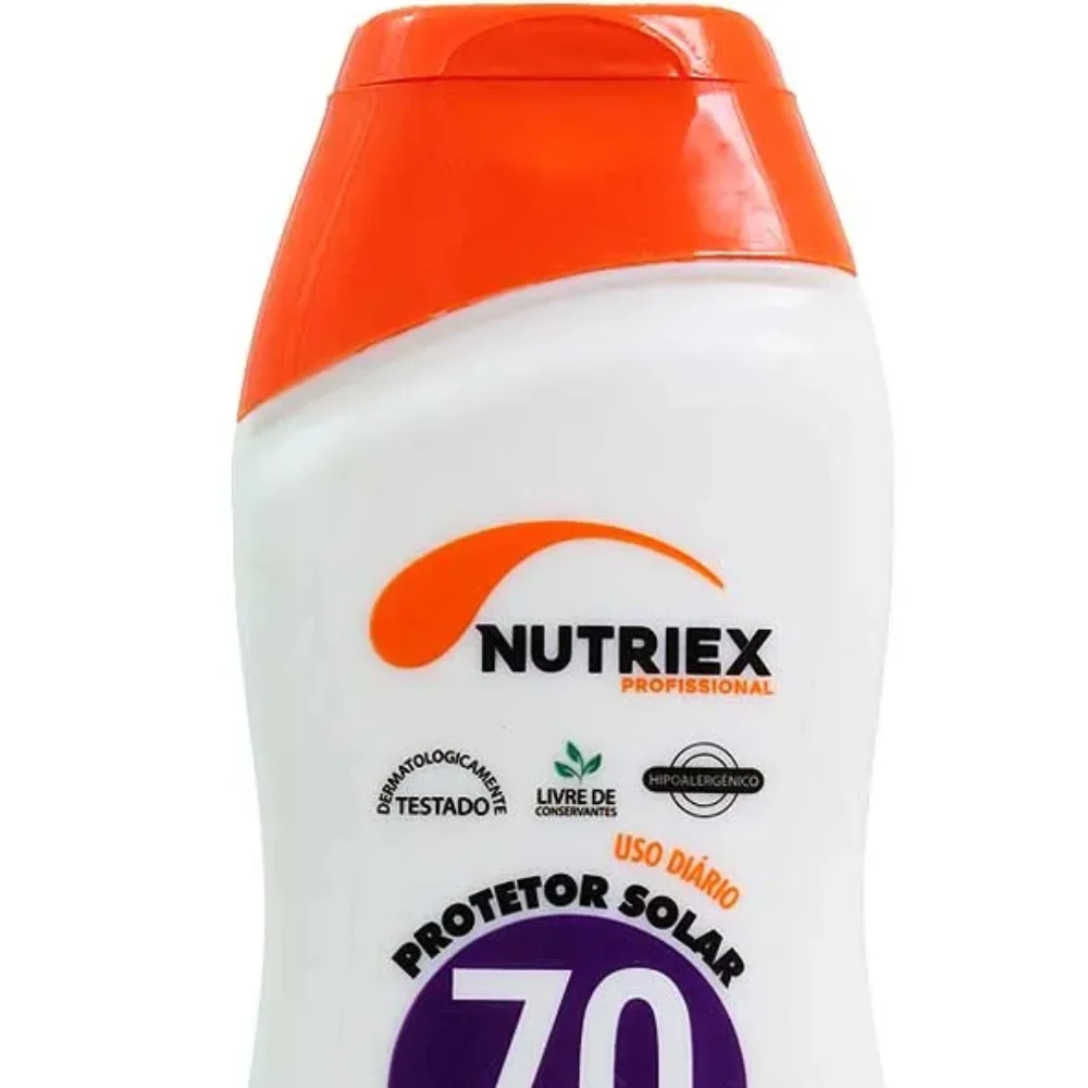Protetor Solar Facial e Corporal FPS 70 120ml - Nutriex