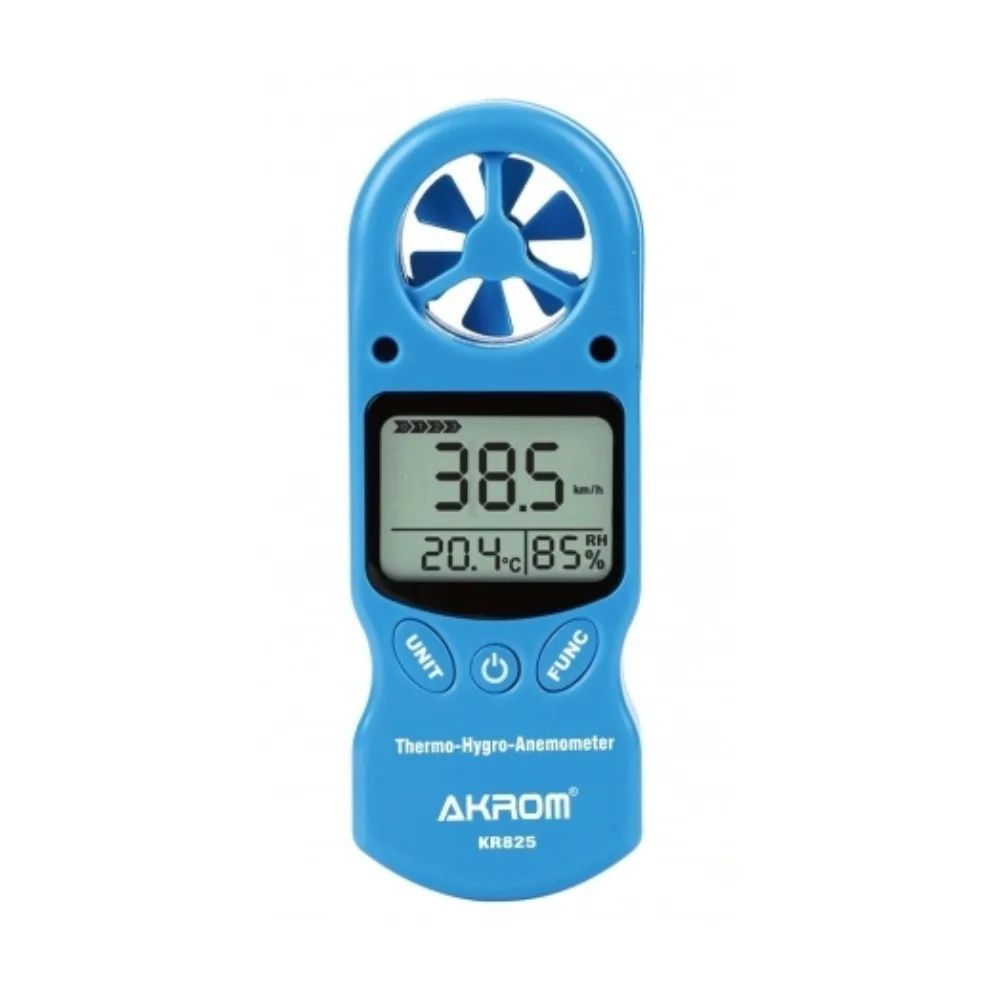 Relógio Termô-Hidro-Anemômetro KT825 - Akrom