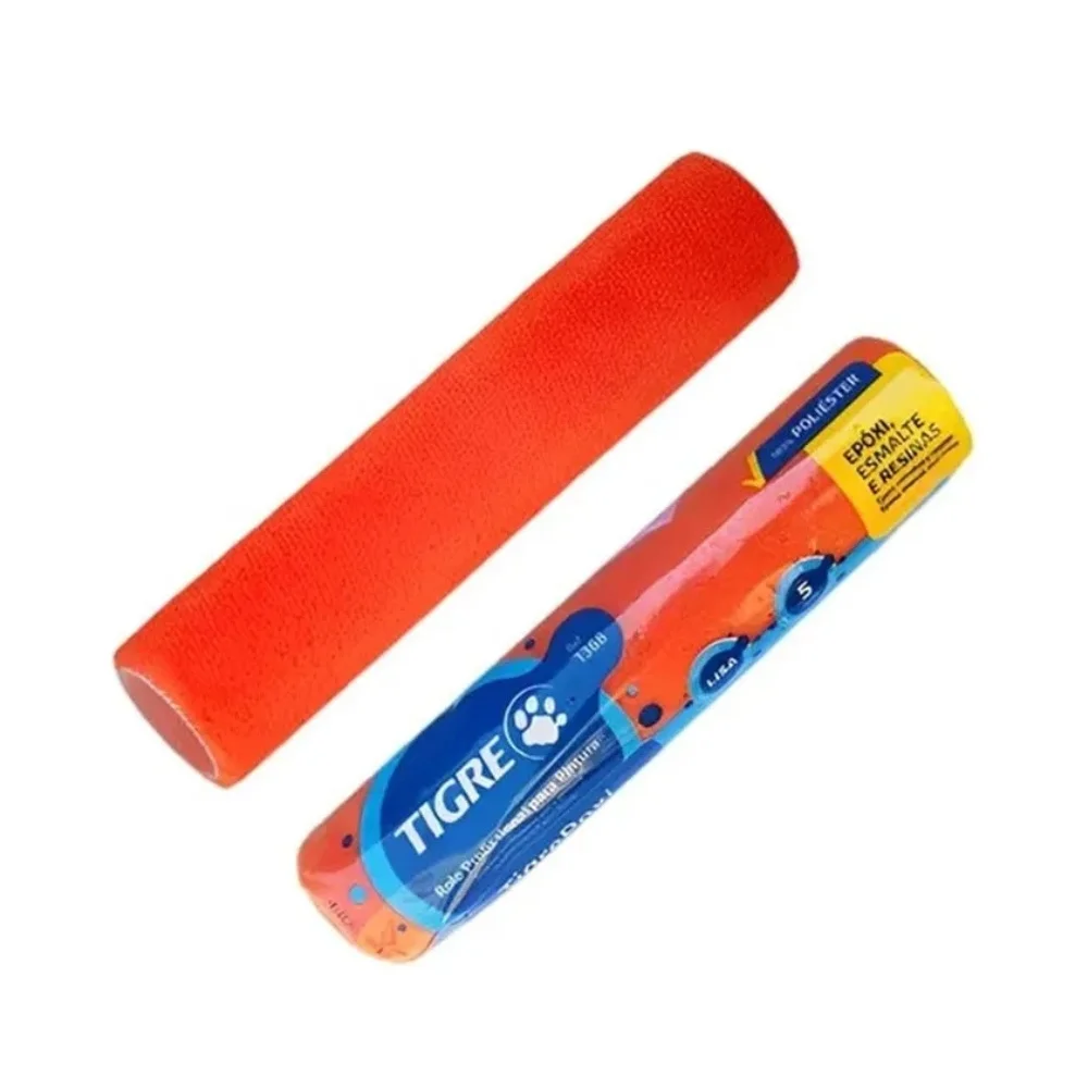 Rolo de Lã de 5Cm Antirespingo Epoxi - Tigre