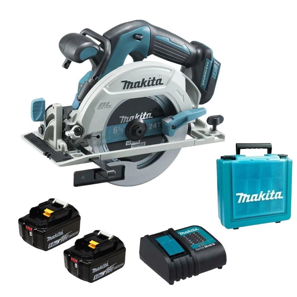 Serra Circular 7.1/4" á Bat 18v com 2 Baterias - Makita