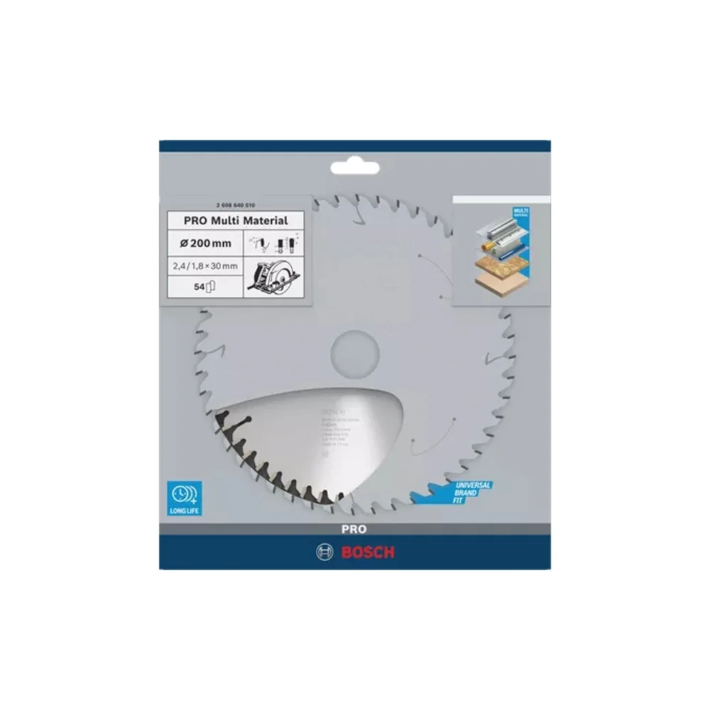 Disco de Serra circular Widea 235 x 25mm x 80D Multi - Bosch