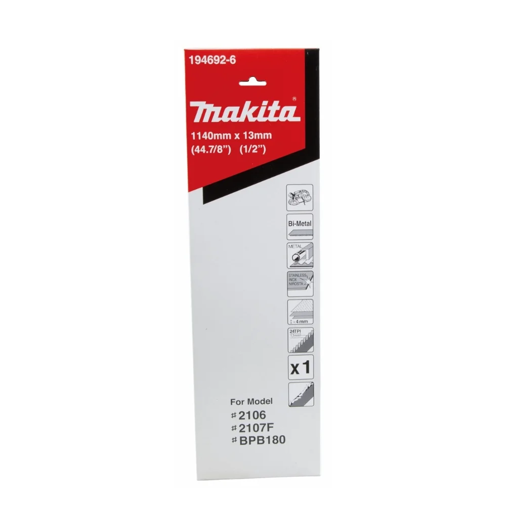 Serra Fita Metal 13mm x 24 Dentes 1,14 Metros - Makita