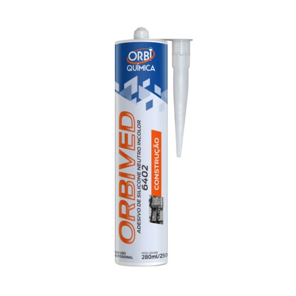 Silicone Neutro Incolor 250 Gramas - Orbi