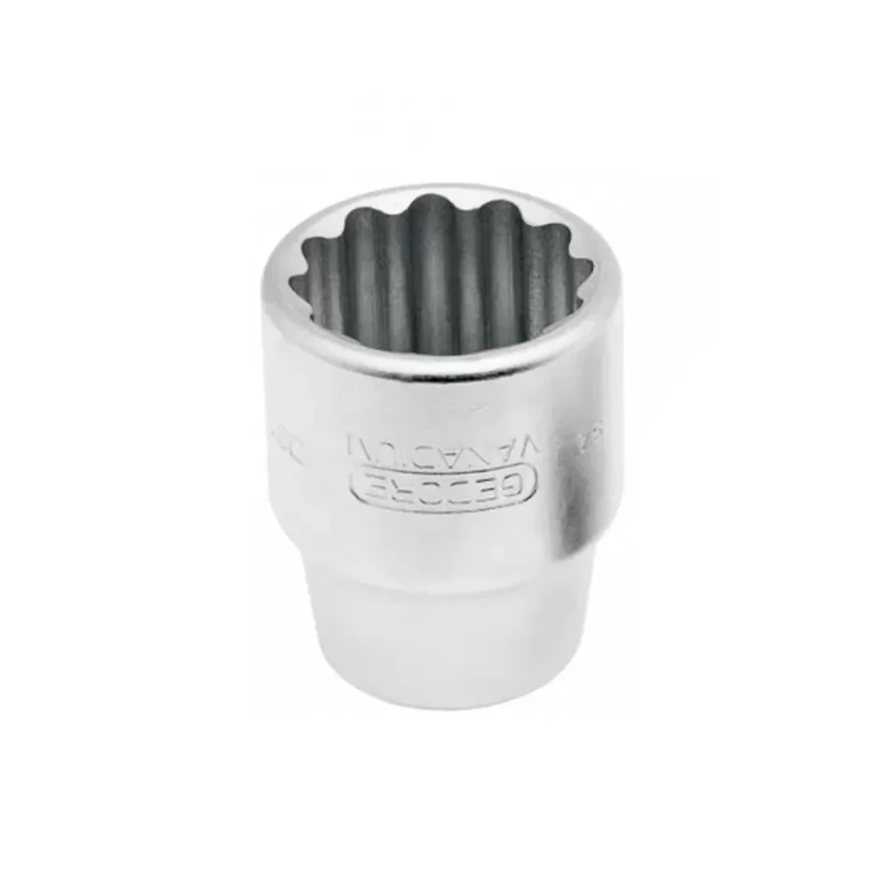 Soquete Estriado 28 mm Encaixe 3/4" - Gedore
