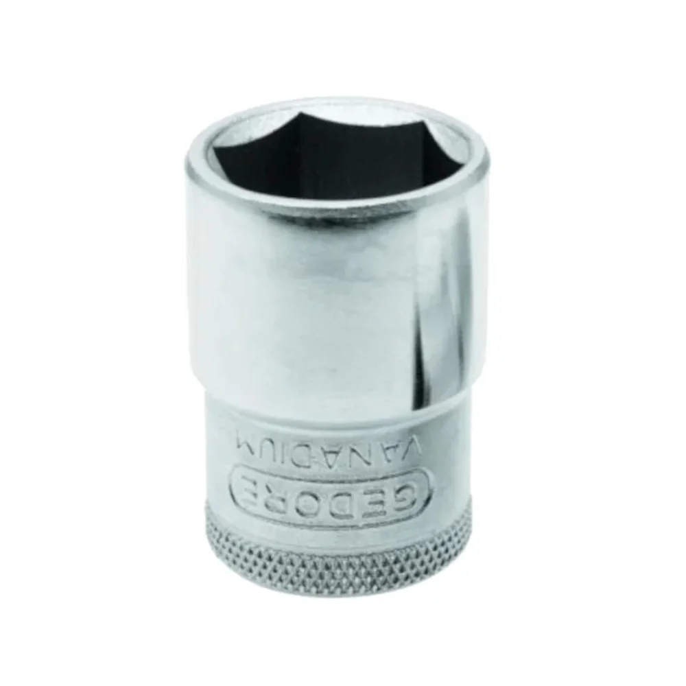 Soquete 13mm Sextavado Encaixe 1/2" Curto VDE - Gedore