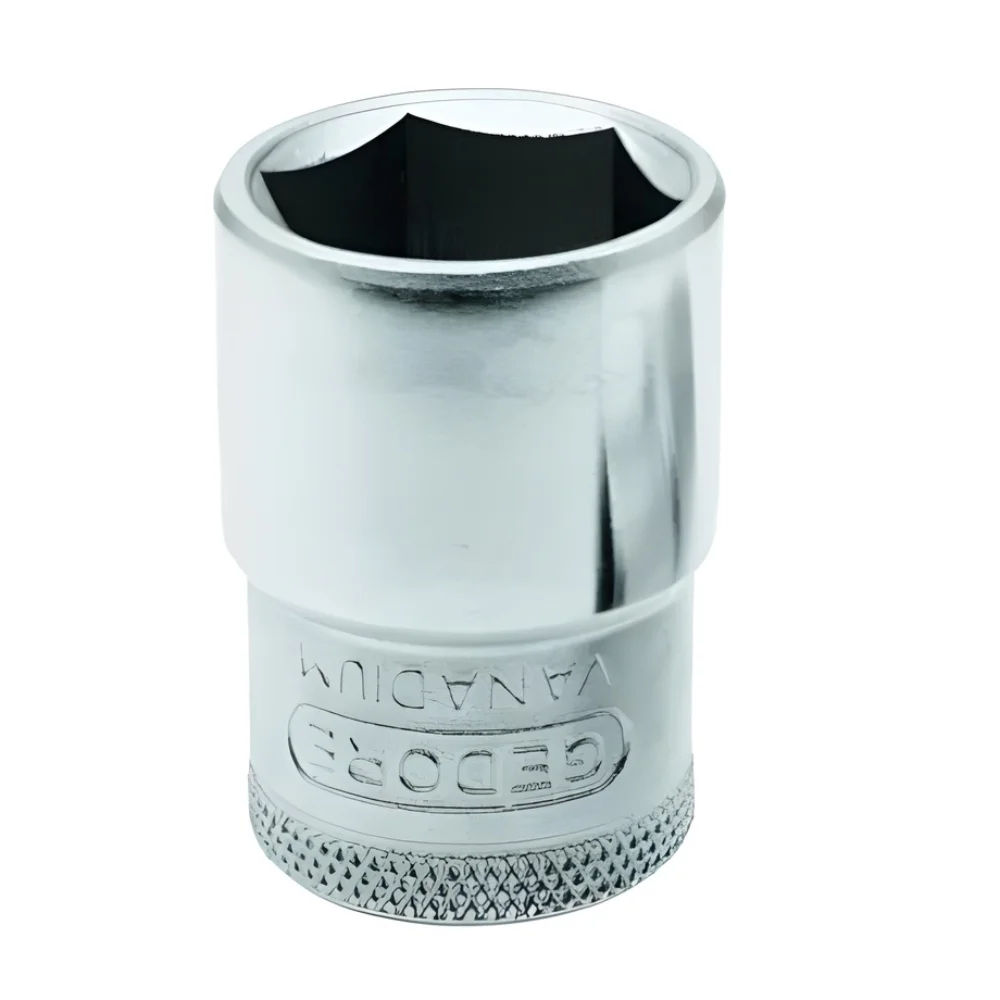 Soquete 32mm Sextavado com Encaixe de 1/2" - Gedore