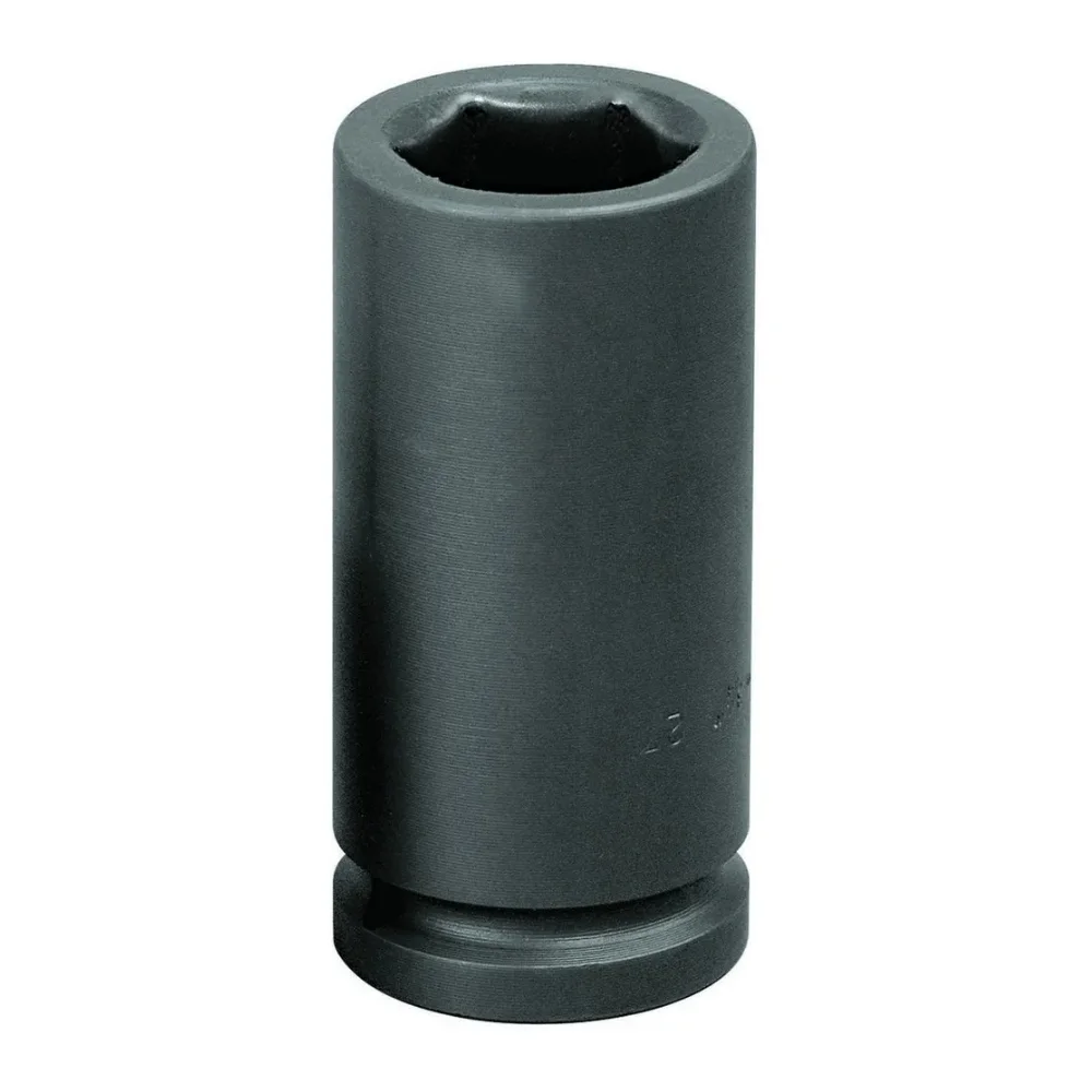 Soquete de Impacto 1.1/4" Sextavado Encaixe 1" Longo - Gedore