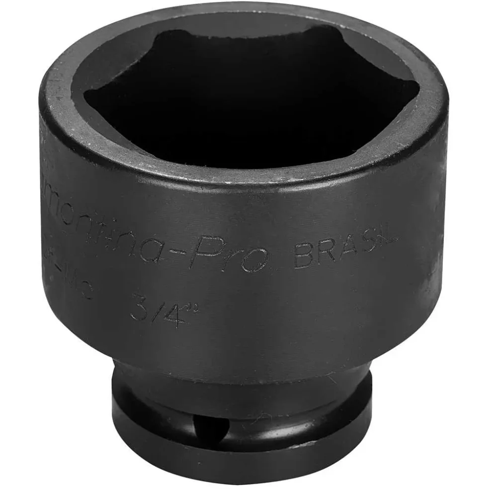 Soquete de Impacto 1.5/16" Sextavado com Encaixe 3/4" Curto - Tramontina