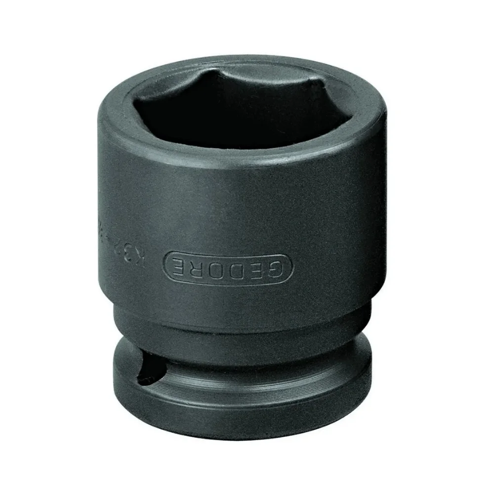 Soquete de Impacto 19mm Sextavado Encaixe 3/4" Curto - Gedore